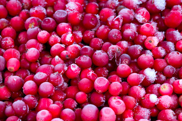 frozen cowberries