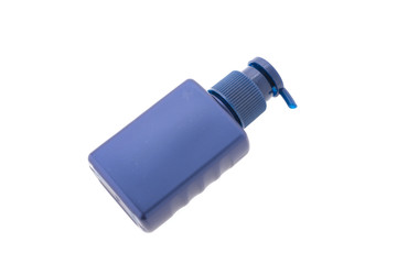 Plastic bottle isolated on white background