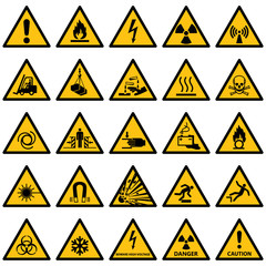 Standard Warning sign collection