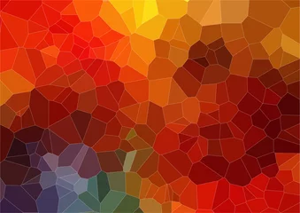 Foto auf Acrylglas Abstract 2D mosaic colorful background © igor_shmel