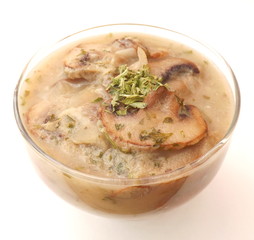 Champignonsuppe