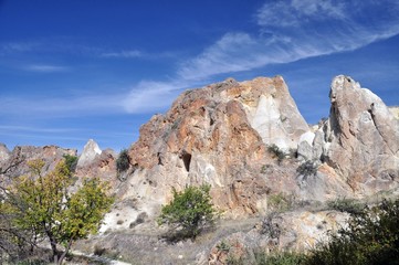 Fototapeta premium Ortahisar in Cappadocia