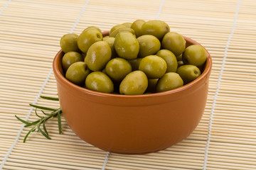 Green olives