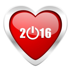 new year 2016 valentine icon new years symbol