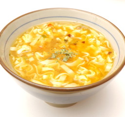 asiatische Nudelsuppe