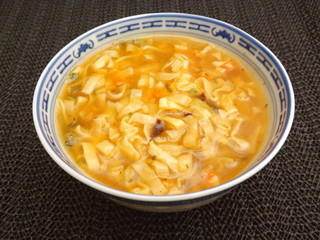 asiatische Nudelsuppe