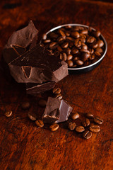 coffee and chocolate