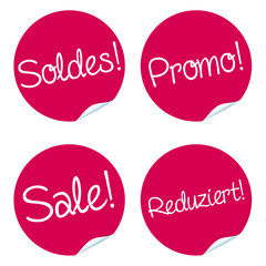 Button set sale! in different languages