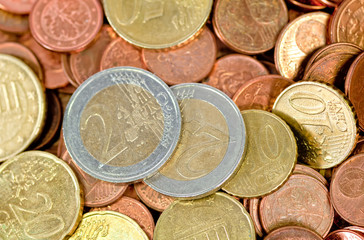 euro coins