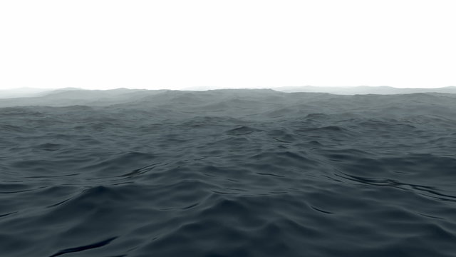 Ocean with fog