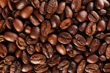 Coffee beans, close-up