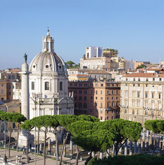 Santa Maria di Loreto church in Rome