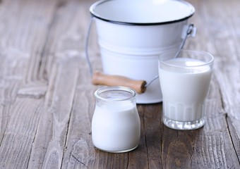 Homemade yogurt.