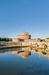 Castel Sant Angelo in Parco Adriano, Rome, Italy