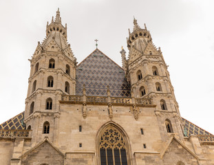 Fototapeta na wymiar St Stephens Cathedral in Vienna
