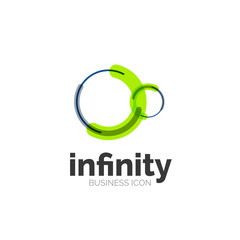 Loop, infinity business icon