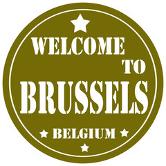 Welcome To Brussels-label