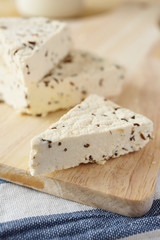 Cottage cheese with cumin