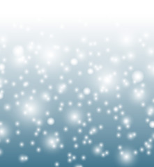 Christmas snowy blurred background vector