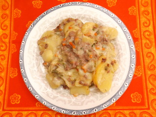 Kartoffelauflauf mit Hackfleisch