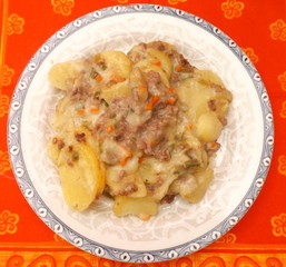Kartoffelauflauf mit Hackfleisch