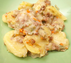 Kartoffelauflauf mit Hackfleisch