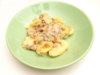 Kartoffelauflauf mit Hackfleisch
