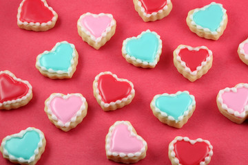 Valentine's Day Cookies Background