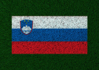 Fototapeta premium Slovenia flag