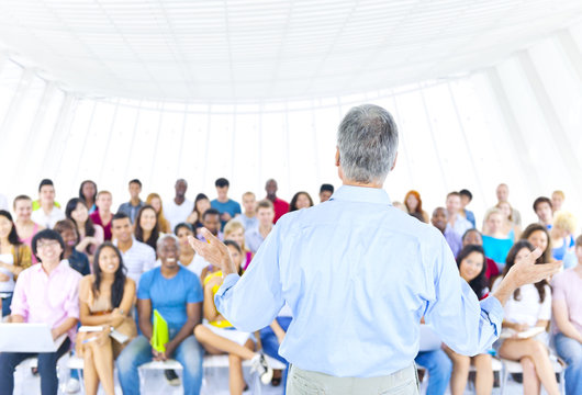 Large Group Student Lecture Hall Study Concept