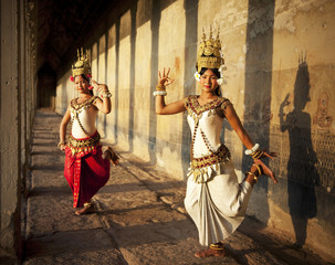 Aspara Dancers Angkor Wat Woman Concept
