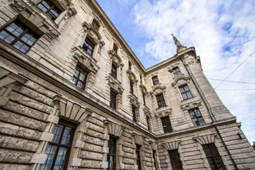 Fototapeta na wymiar The palace of justice, Munich, Germany