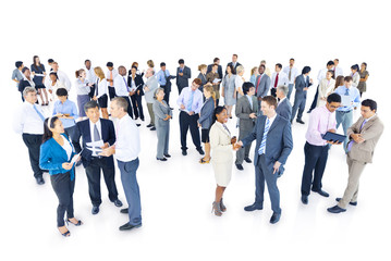 Fototapeta premium Mullti-ethnic group of business person
