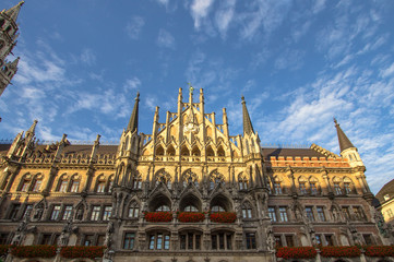 New town hall in Munich, Germany