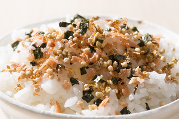 ふりかけご飯