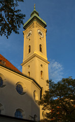 Fototapeta na wymiar Heilig Geist church, Munich, Germany
