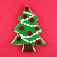 Christmas Tree Cookie