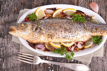 baked fish