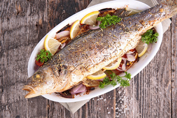 baked fish
