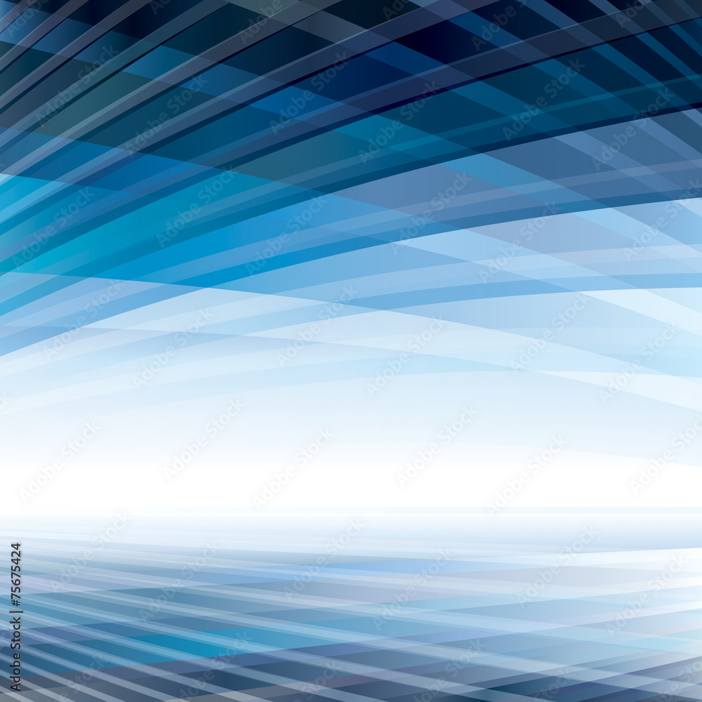 Aufkleber Abstract virtual perspective space background.