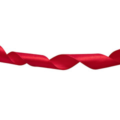 ribbon isolated on white background
