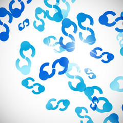 abstract background: handshake