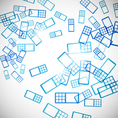 abstract background: phone