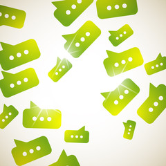 abstract background: bubble