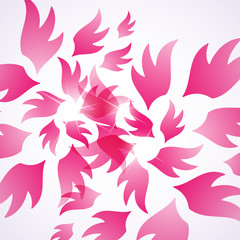 abstract background: wing