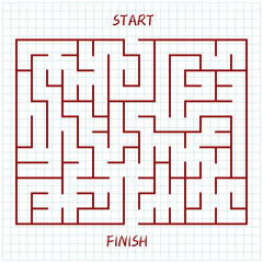 maze game illustration
