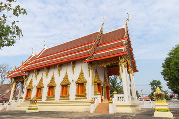 Temple at wat ban chang, Lum tasao, Ayutthaya