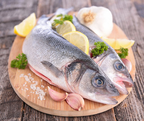 raw fish on board