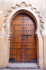 Architecture of a door in Morocco © Edler von Rabenstein