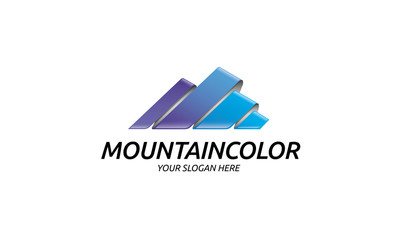 Mountain Color Logo